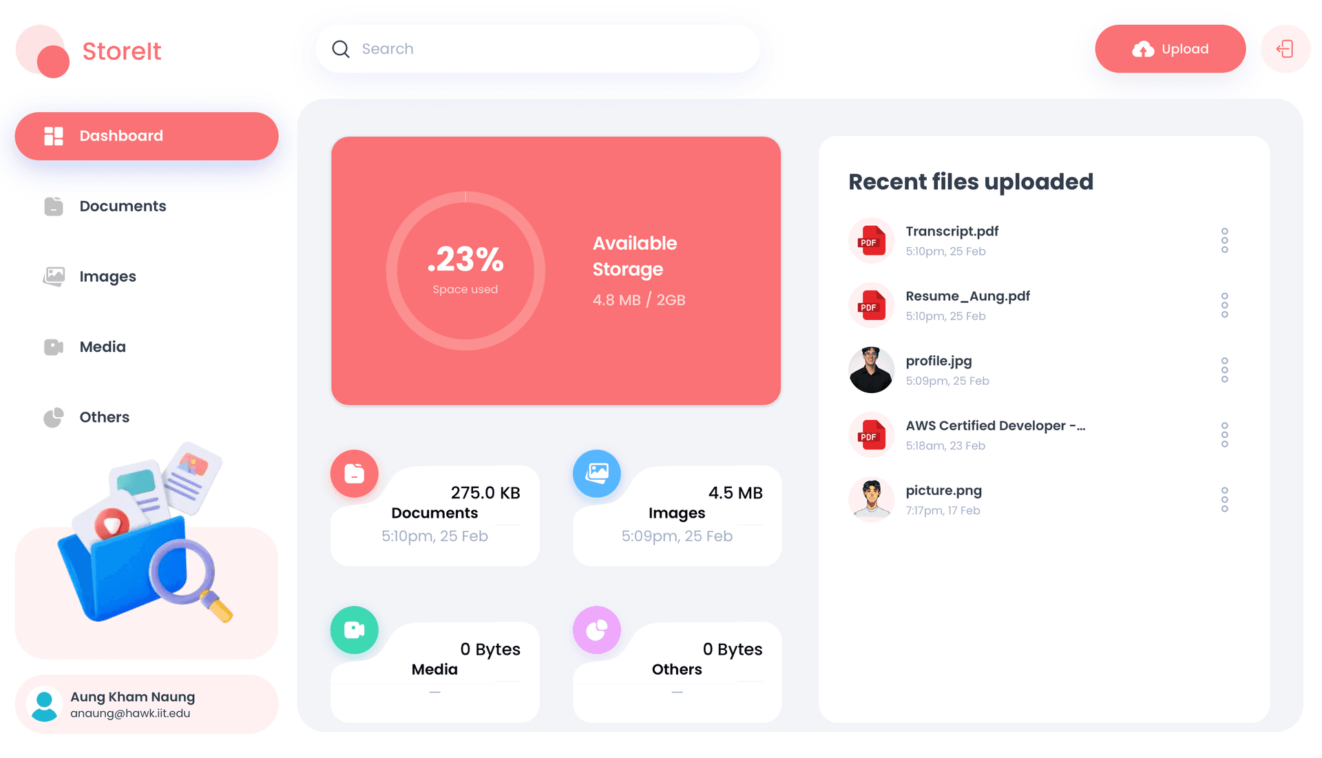 StoreIt - Storage Management Platform